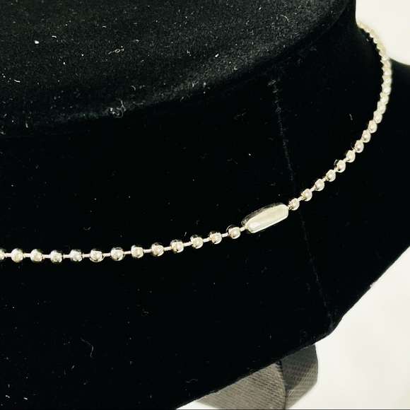 ACACIA Be Me Be Happy Be Strong NECKLACE motivational uplifting hammered silver - Picture 4 of 8